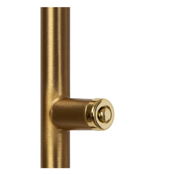Lucide AARON - Floor reading lamp - LED Dim. - CCT - 1x12W 2700K/4000K - Matt Gold / Brass - detail 4